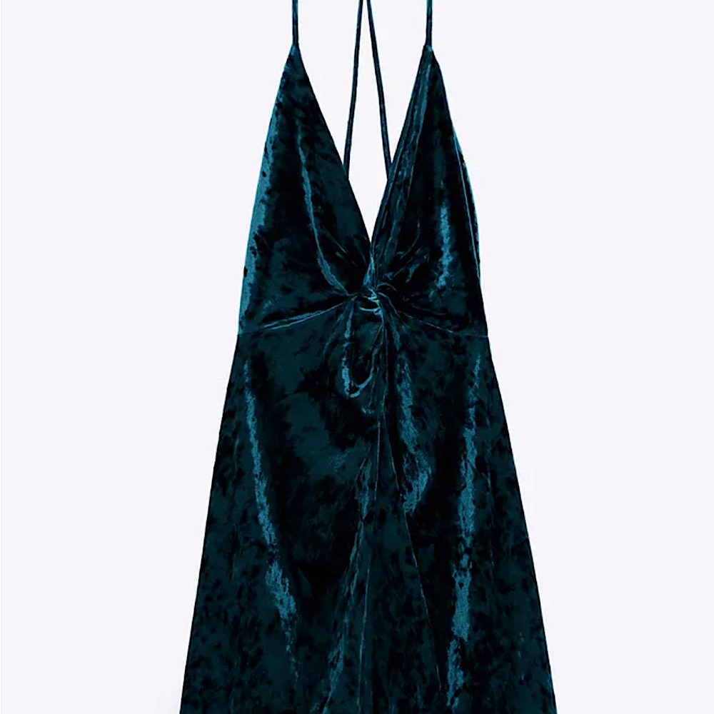 Zara velvet feminine dress | Perfect Condition - Picture 5 of 5